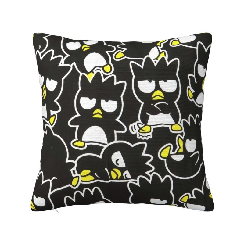 

Custom BAD Badtz-Maru Sanrio Cartoon XO Child Pillow Decorative Nordic Cushion Cover Square Pillowcase 12x12Inch