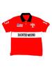 Y2K 3D Embroidered Unisex Polo Collar Casual Sports Top