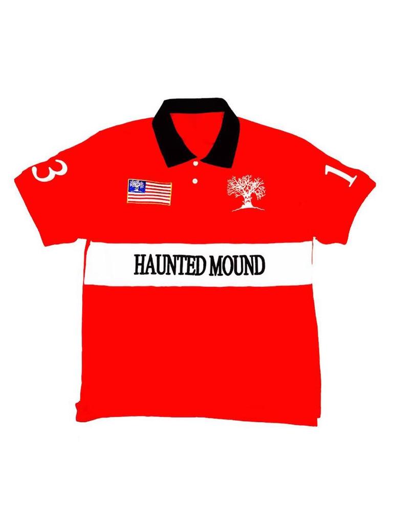 Y2K 3D Embroidered Unisex Polo Collar Casual Sports Top
