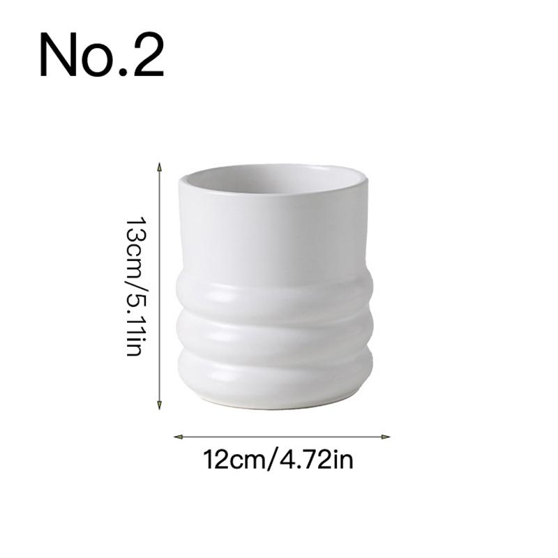 Ghiveci de flori cerc creativ, oală suculentă, vas de ceramică, decorare pentru acasă, ornamente de birou, decorare pentru grădină, vas de plante bonsai