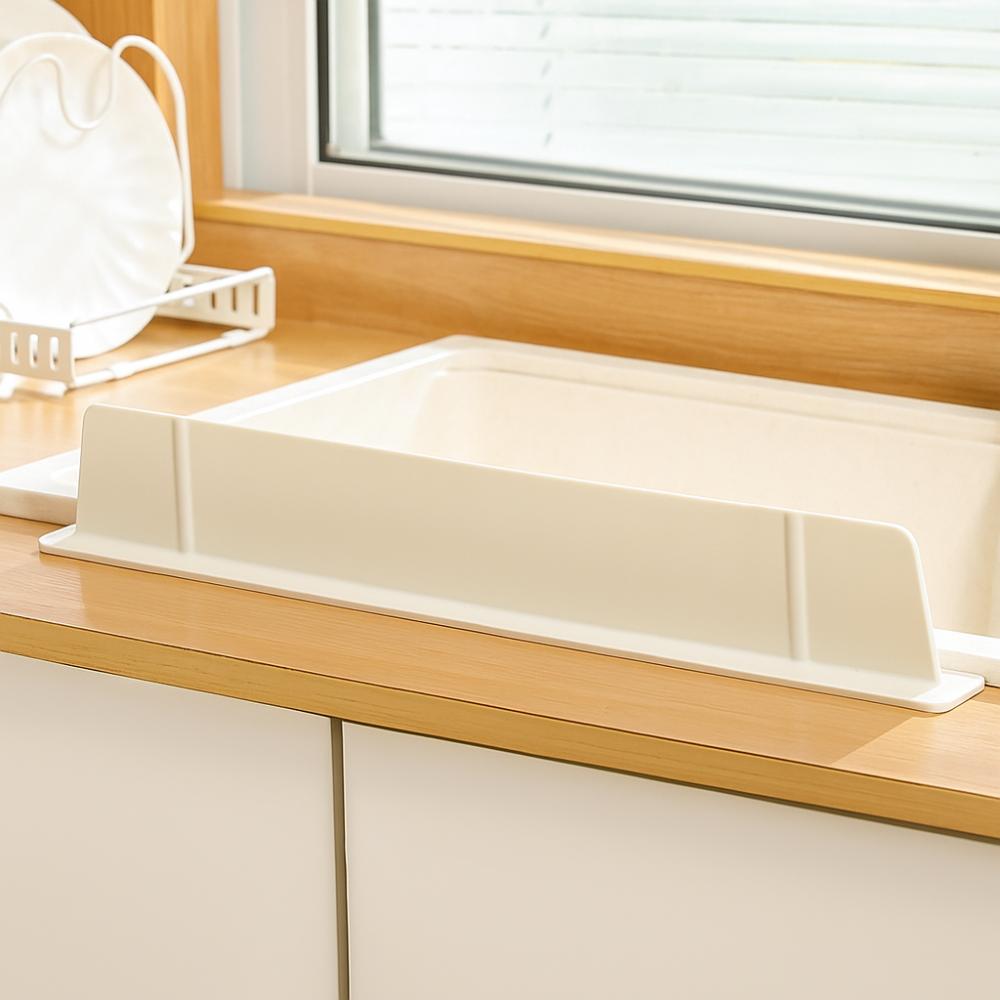Extended Sink Silicone Sink Splash Guard Splash Guard Sink Splash-proof Water Board  Bathroom Use