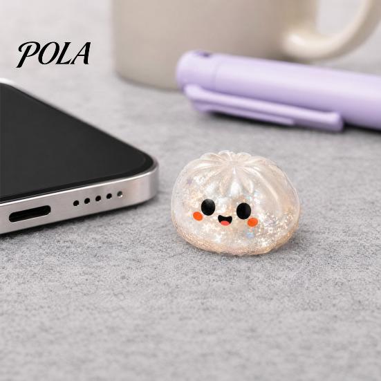 Glittery Ghost Squeeze Toy Halloween Glitter Stress Ball, TPR Slow Rising Fidget Toy, Toys Pumpkin Eyeball Dumpling Decompression Gift for Kids Adults