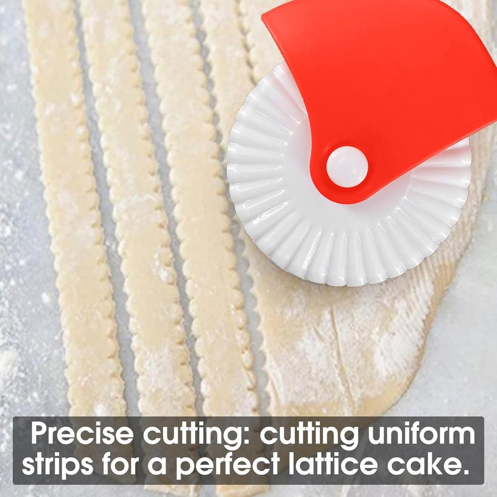 Pastry Rolling Wheel Decorator Pie Biscuit Dough Cutting Machine for Rolling Dough Kitchen Baking Tool Accessories Pizza Tools