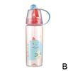 Drinking Cup Large Capacity Portable Cartoon Cool Down Moist Outdoor 600ML Cup Keep Mist Water Water Spray Bottle Supply C0C8