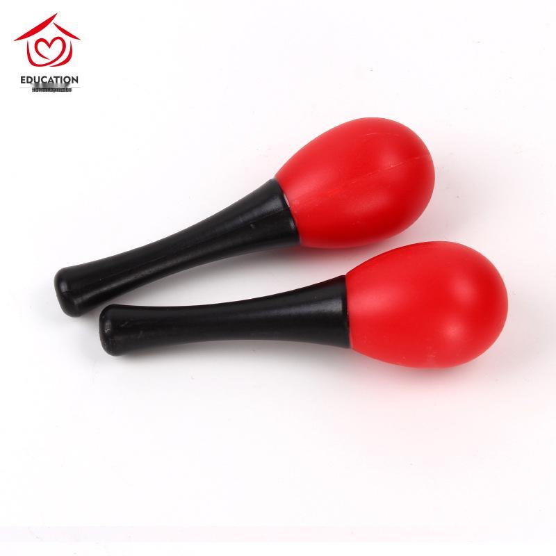 Kindergarten Orff Instruments: Plastic Maracas & Sand Eggs for Children's Visual and Auditory Tracking Training