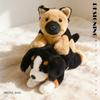 Juguetes de Peluche Simulación Pastor Alemán Perro Golden Retriever de Peluche Animal Relleno Beagle Muñecas Suaves Perro de Montaña Bernés Husky