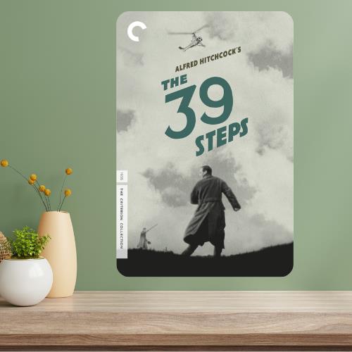 

The 39 Steps Classic Movie Metal Poster Sign 20x30cm（7.8x11.8inch）