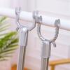 Reinforced Aluminum Alloy Laundry Hook Accessories 19mm Thickened Tube Secure Threaded Connection Home Use