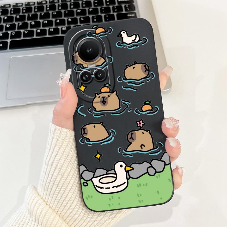 For OPPO Reno 10 Case CPH2531 Reno10 5G Cover Fashion Daisy Flower Lens Protective Soft Shell For OPPO Reno 10 Pro CPH2525 Coque
