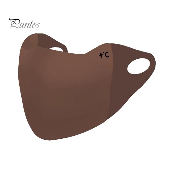 

Защитная маска для лица Защита от холода Пылезащитная защитная маска Однотонный дизайн Удобная 3D-защитная маска для лица коричневый