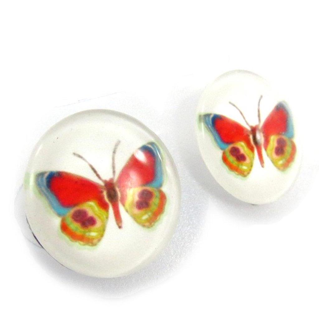 

Les Trésors De Lily [J6739] - дизайнерские серьги Butterfly Pop Art