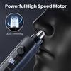 Mini Electric Nose Hair Trimmer Ear and Nose Hair Shaving Clipper Painless Facial Hair Trimmer Wet and Dry Haircut Rechargeable
