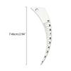 WelderTool StainlessSteel WeldingTaper Feeler Gauges StainlessSteel Depth Ruler