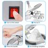 110V Dual Blades Electric Shaved Ice Machine
