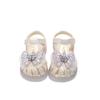 New Summer Girls Closed-Toe Princess Sandals, Soft Sole Fashion Anti-slip Versatile Casual Sandals for Little & Middle Kids
