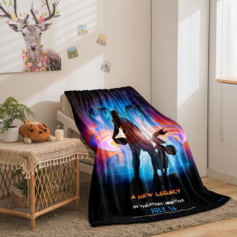 Basketball Star Series Flannel Blanket 3D Printed Sofa Blanket Thickened Blanket