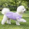 Comfortable Puppy Princess Dress Thin Breathable Pet Puff Skirt Fashion Pet Clothing  Daily Wear