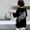 Stylish Lightweight Baby Leopard Print Sling Bag For Boys Perfect For Daily Use