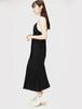 Snidel Pleated Narrow Jumper Skirt SWFO222039 Women's Black 1