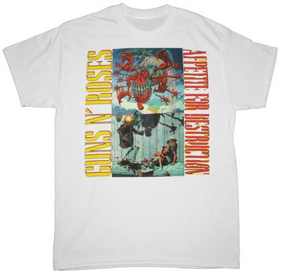 Guns N Roses Appetite Destruction White Unisex T-Shirt