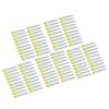 100pcs 27G Dental Cleaned Endo Irrigation Disposable Professional Dental Irrigation Needles