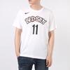 Nike Dri-FIT NBA City Edition Brooklyn Nets Kyrie Irving No. 11 Short Sleeve T-Shirt Men Tops White BV8746-100
