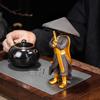 Ceramic Mesh Tea Infuser & Filter - Gongfu Tea Set Accessory and Ornament