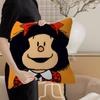 M-Mafalda Girl Pillow Cover Design cushion Cover decor Holiday Decorati