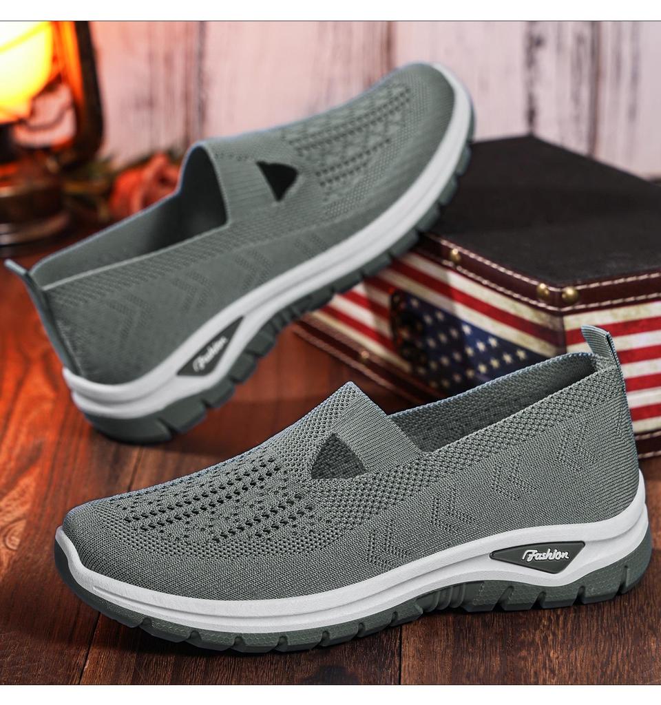 Damen Übergröße Atmungsaktive Sommer Stoffschuhe - Bequeme Leichte Freizeitschuhe für Mittleren Alters und Ältere.