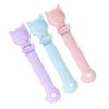 Dog Food Spoon Squeeze Treat Cats Spoon Squeeze Clip Food Feeding Spoon MultiFunction Long Handle Pet Spoon