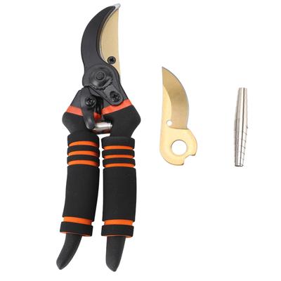 Budama Makası El Budama Makası Bahçe Makası SK5 Çeliği Ultra Keskin Bıçaklar Ergonomik Sap Emniyet Kilidi