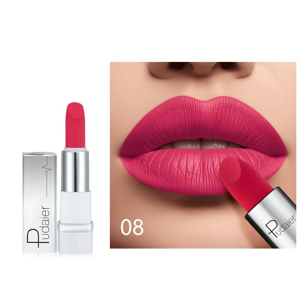 

Водостойкий 24-часовой бархатный матовый блеск для губ увлажняющие нюдовые помады стойкий сексуальный красный оттенок для губ макияж косметический блеск для губ 08