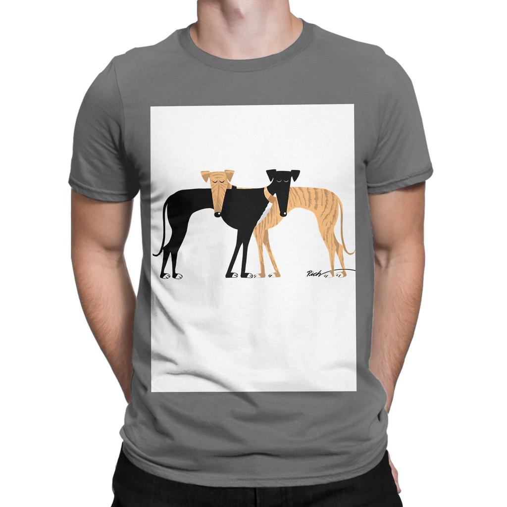 Head Rest Brindle Hound Funny 100 Cotton Tshirt Whippet Tees Tops For Unisex