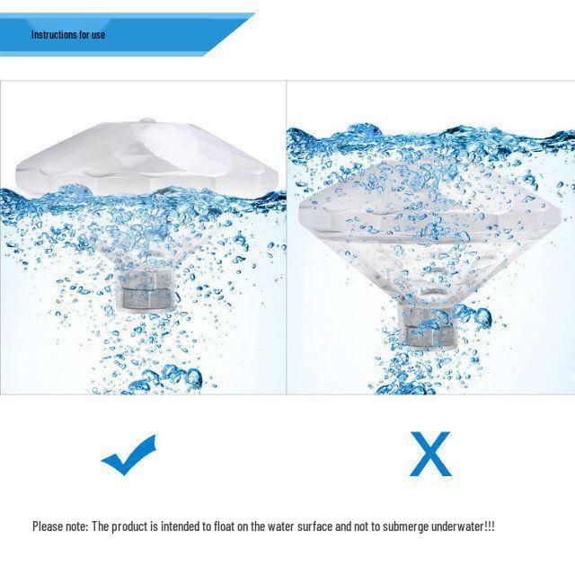 Creative USB Rechargeable LED Bath Light for Kids - Colorful Floatable Light for Bathtubs and Pools