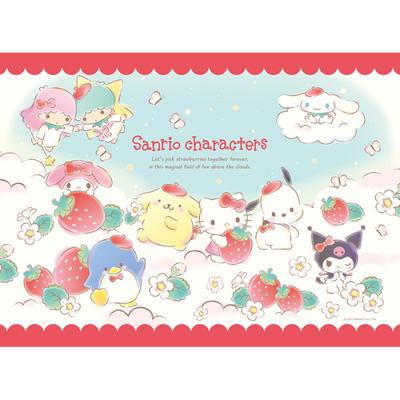 100-teiliges Puzzle – Sanrio Strawberry Heaven (Großes Stück), beliebtes koreanisches Puzzle