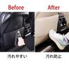 Fucaten Compatible with Toyota Alphard Vellfire 40 Series Seat Back Mat Kick Guard with Storage Pocket Rear Seat Seat Row Seat (June 2023~)