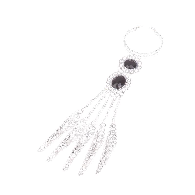 Jewelry Accessories Finger Bracelet Crystal Girl'S Belly Dance Bracelet Jewelry Indian Dance Accessories