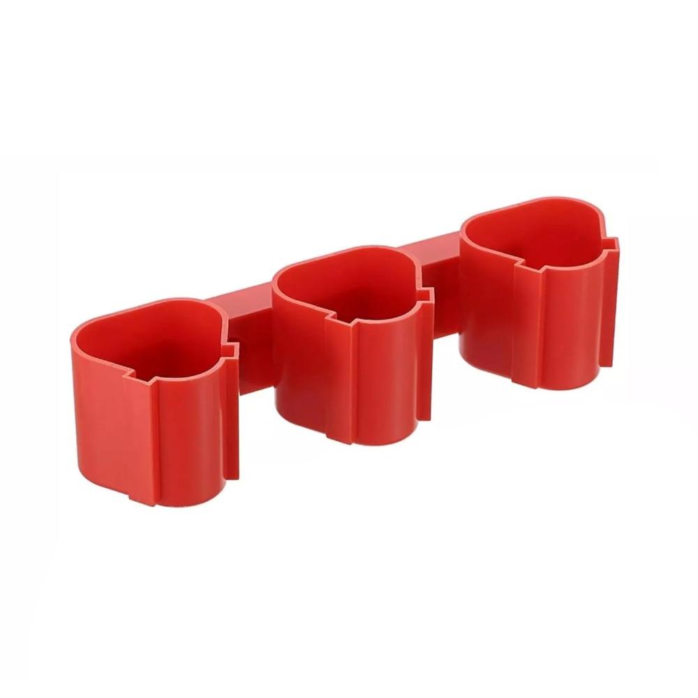 

3 In 1 Battery Base with Battery Slots Battery Holder Battery Base Bracket for Milwaukee/Makita