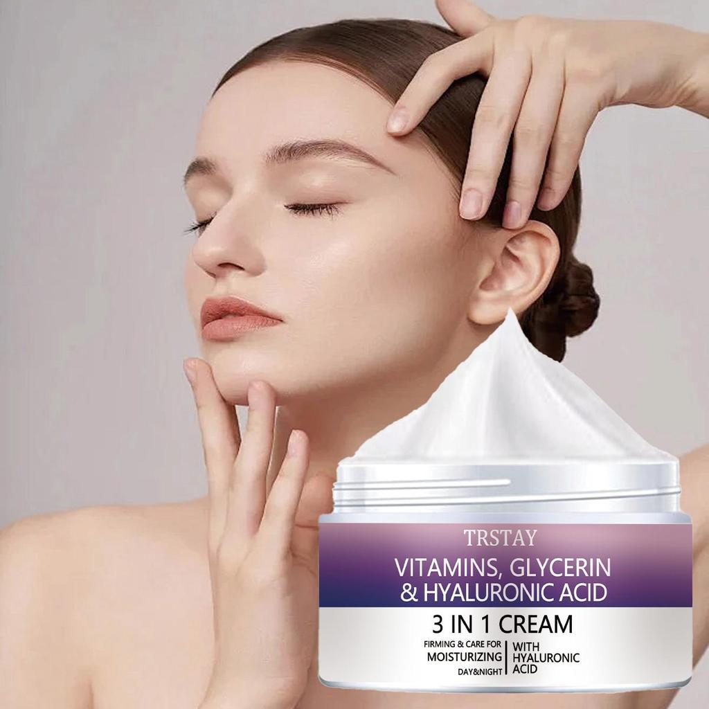 Crema de albire și hidratare hrănește pielea feței, luminează și plinește pielea, redă strălucirea pielii și hidratează fața