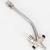 Double Lances Pressure Washer Wand for Foam Cannons Car Cleaner Accessories Stainless Steel Double Tip Attachment