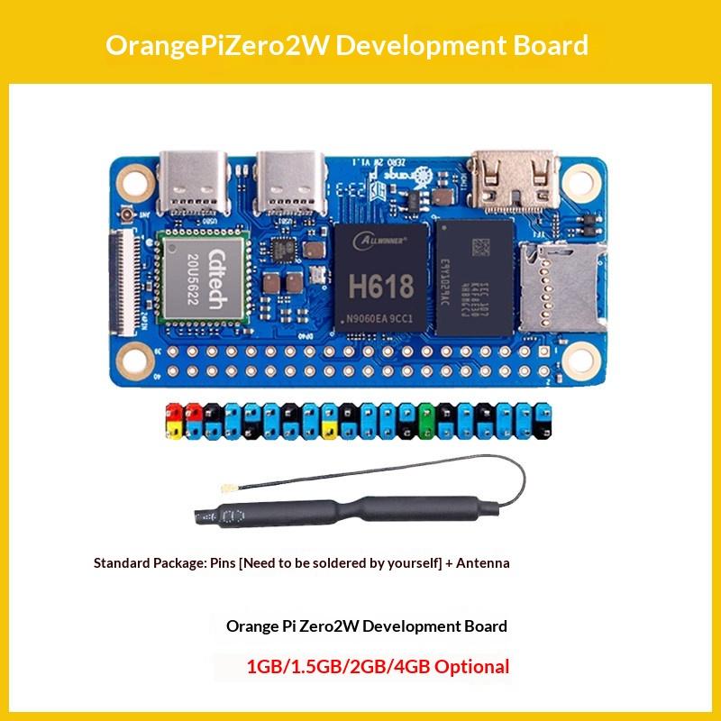 

Orange Pi Zero 2W Development Board - Allwinner H618, Supports Android & Linux 1G