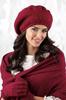 Gloves*01 Women' Winter Wine Color