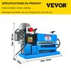 1,5-38MM Automatische Kabelstripper 370W Soorten Metalen Kabel Draadstripper Met 10 Messen Aangedreven Elektrische Kabelstripper 15 M/Min