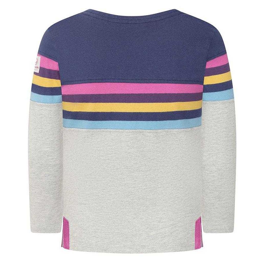 Lazy Jacks Girls Striped Breton Long-Sleeved T-Shirt