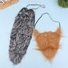 Fake Beard Dress Up With Elastic Rope Facial Hair Cosplay Fake Mustache For Stage Performance Holiday Masquerade Festive