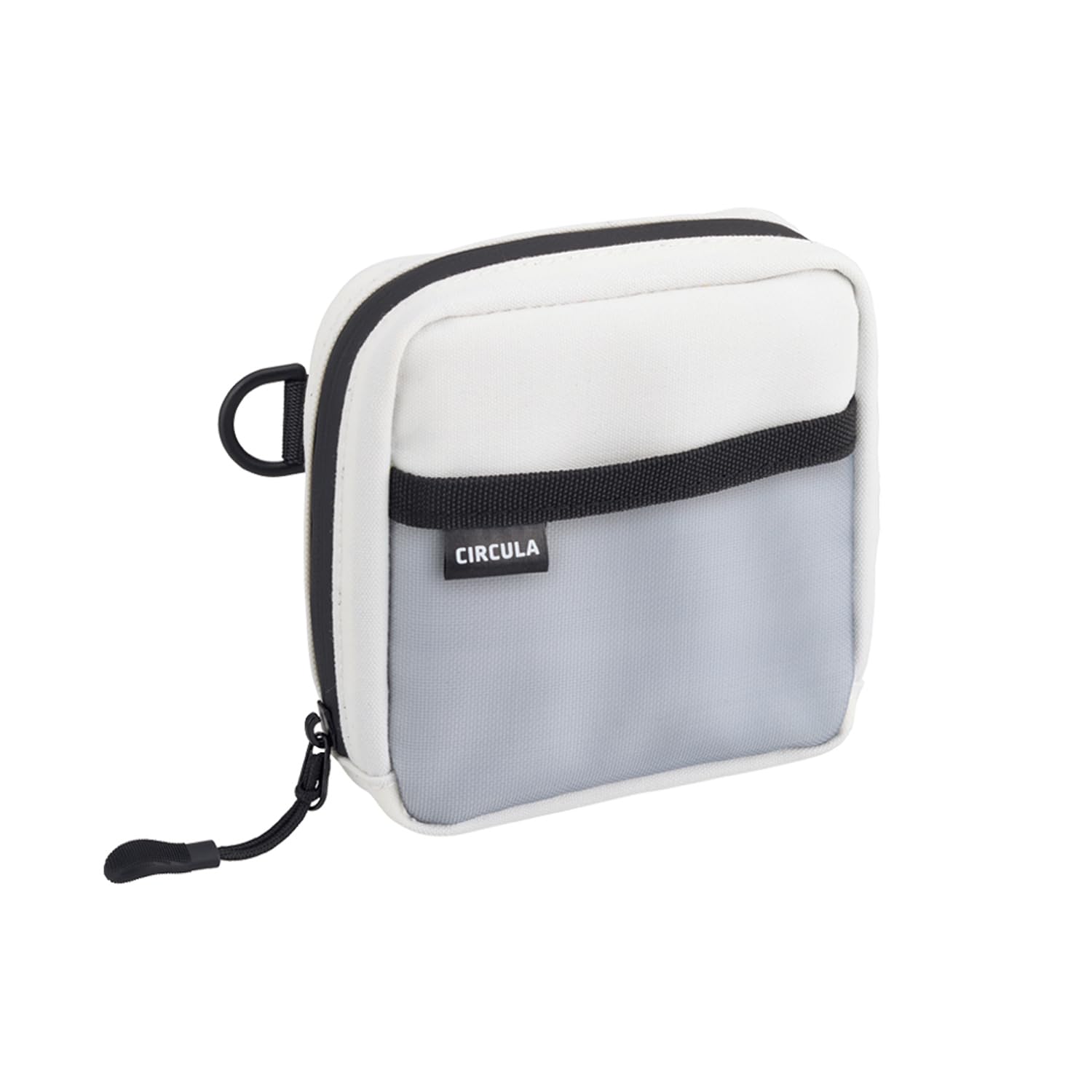 LIHIT LAB CIRCULA Square Pouch White A4601-0