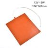 Silicone Rubber Heated Bed Heating Pad Waterproof Flexible DC 12V/15V 12/15/18/20W 50-120mm For Electric 3D Printer Heater