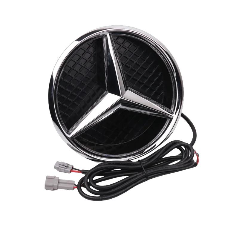 

Mercedes benz Amg W205 W212 W213 W204 ML W166 CLA C117 A W176 W177 C W204 E GLK X204 GlaWith LED Grid style Front Grill Emblem W205 White light