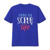 Womens Hospital Healthcare Stethoscope Nursing Scrub Life Nurse T Shirt Black 2X Large vintage Washed designer clothes Casual