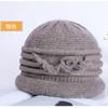Winter new fashion warm adult hat outdoor cold simple rabbit hair blend knitted hat elegant women's hat